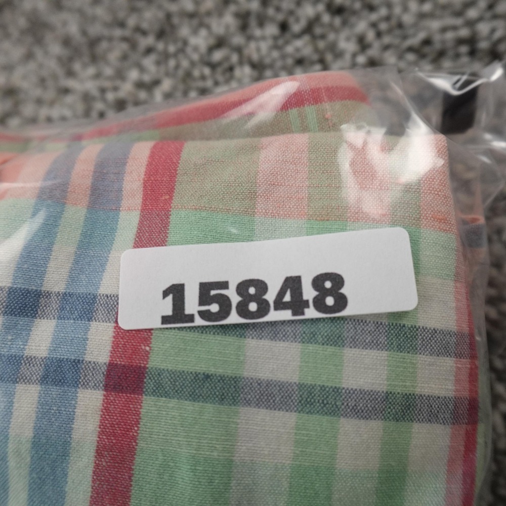 VTG Polo Ralph Lauren Shirt Mens XL Madras Plaid Linen Western Pearl Snap Rodeo - Picture 9 of 10